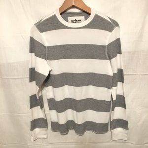 Urban Pipeline Thermal Shirt With Stripes For Boys